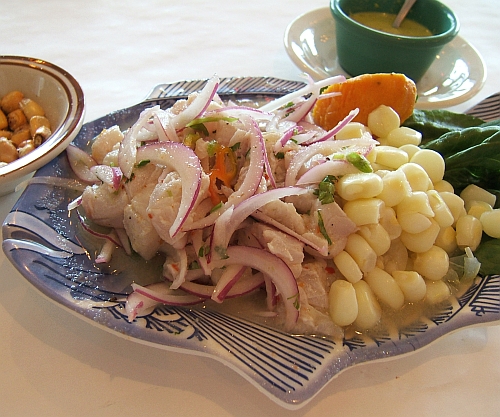 There's nothing quite as refreshing or summery as a  nice plate of ceviche.