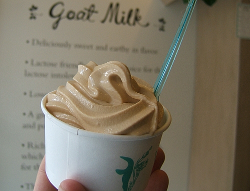 It’s packed with the goodness of goat milk—and salted caramel.